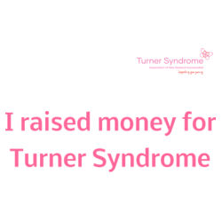 I raised money for Turner Syndrome Design